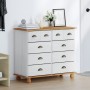 Cajonera 'ASKIM'Blanca 91x40x79 cm de Madera de Pino Sólido | Foro24.es | Tu tienda online para hogar, jardín y más Foro24.es
