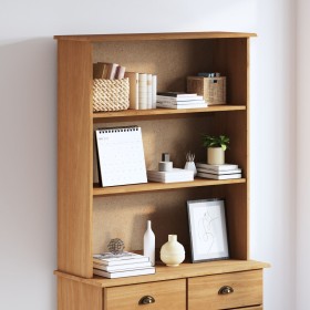 Hutch 'ASKIM'91x30x104 cm Madera maciza de pino