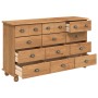 Cajonera "ASKIM" 79x40x133.5 cm Pino Macizo by , Drawers - Ref: Foro24-4105427, Price: 288,95 €, Discount: %