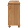 Cajonera "ASKIM" 79x40x133.5 cm Pino Macizo by , Drawers - Ref: Foro24-4105427, Price: 288,95 €, Discount: %