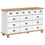 Cajonera "ASKIM" Blanca 79x40x133.5 cm de Madera Sólida de Pino by , Drawers - Ref: Foro24-4105429, Price: 295,77 €, Discount: %