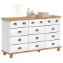 Cajonera "ASKIM" Blanca 79x40x133.5 cm de Madera Sólida de Pino by , Drawers - Ref: Foro24-4105429, Price: 295,77 €, Discount: %