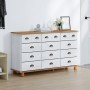 Cajonera "ASKIM" Blanca 79x40x133.5 cm de Madera Sólida de Pino by , Drawers - Ref: Foro24-4105429, Price: 295,77 €, Discount: %