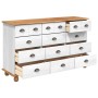 Cajonera "ASKIM" Blanca 79x40x133.5 cm de Madera Sólida de Pino by , Drawers - Ref: Foro24-4105429, Price: 295,77 €, Discount: %