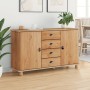 Sideboard "ASKIM" 133,5x40x79 cm Madera maciza de Pino | Foro24.es | Tu tienda online para hogar, jardín y más Foro24.es