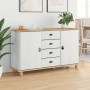 Aparador 'ASKIM'Blanco 133.5x40x79 cm Madera Sólida de Pino | Foro24.es | Tu tienda online para hogar, jardín y más Foro24.es