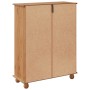 Cabinet de Zapatos "ASKIM" 85x35x108 cm de Madera Sólida de Pino by , Shoe racks and shoe organizers - Ref: Foro24-4105436, P...