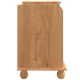 Banco de Almacenamiento para Entrada "ASKIM" Marrón 100x39x62 cm Madera Sólida Pino | Foro24.es | Tu tienda online para hogar, jardín y más Foro24.es
