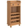 Mueble para Vino ASKIM con 12 Soportes para Botellas Madera Sólida Color Miel | Foro24.es | Tu tienda online para hogar, jardín y más Foro24.es