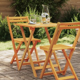 Mesa de Jardín Plegable Cuadrada 60x60x72 cm