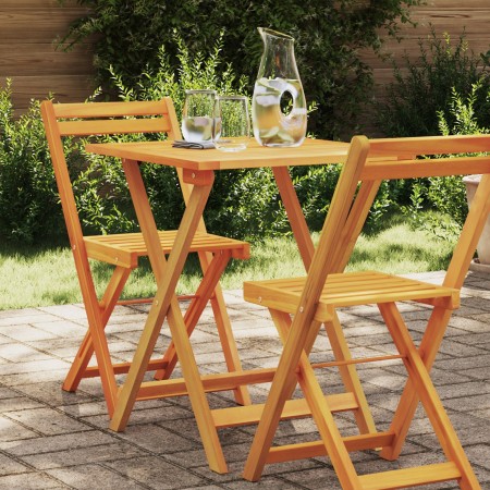 Mesa de Jardín Plegable Cuadrada 60x60x72 cm Madera Sólida Acacia | Foro24.es | Tu tienda online para hogar, jardín y más Foro24.es