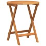 Mesa Plegable de Jardín Redonda Ø60x72 cm Madera Maciza de Acacia | Foro24.es | Tu tienda online para hogar, jardín y más Foro24.es