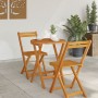 Mesa Plegable de Jardín Redonda Ø60x72 cm Madera Maciza de Acacia | Foro24.es | Tu tienda online para hogar, jardín y más Foro24.es