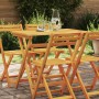 Mesa de Jardín Plegable Rectangular 100x55x75 cm Madera Sólida de Acacia | Foro24.es | Tu tienda online para hogar, jardín y más Foro24.es