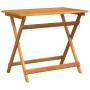 Mesa de Jardín Plegable Rectangular 100x55x75 cm Madera Sólida de Acacia | Foro24.es | Tu tienda online para hogar, jardín y más Foro24.es