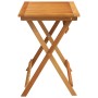 Mesa de Jardín Plegable Rectangular 100x55x75 cm Madera Sólida de Acacia | Foro24.es | Tu tienda online para hogar, jardín y más Foro24.es
