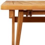 Mesa de Jardín Plegable Rectangular 100x55x75 cm Madera Sólida de Acacia | Foro24.es | Tu tienda online para hogar, jardín y más Foro24.es
