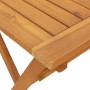 Mesa de Jardín Plegable Rectangular 100x55x75 cm Madera Sólida de Acacia | Foro24.es | Tu tienda online para hogar, jardín y más Foro24.es