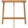Mesa de Jardín Plegable Media Redonda 78x46x75 cm Madera Sólida de Acacia by , Garden tables - Ref: Foro24-4105493, Price: 67...