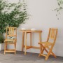 Juego de sillas de jardín 2 pcs 36x46x85 cm Madera maciza de Acacia by , Garden chairs - Ref: Foro24-4105495, Price: 65,96 €,...
