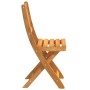 Juego de sillas de jardín 2 pcs 36x46x85 cm Madera maciza de Acacia by , Garden chairs - Ref: Foro24-4105495, Price: 65,96 €,...