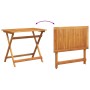 Conjunto Bistro Plegable de 5 Piezas de Madera Sólida de Acacia | Foro24.es | Tu tienda online para hogar, jardín y más Foro24.es