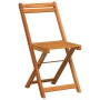Juego de Bistro Plegable de 3 Piezas de Madera Sólida de Acacia | Foro24.es | Tu tienda online para hogar, jardín y más Foro24.es