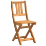Juego de bistró plegable de 3 piezas de madera maciza de Acacia | Foro24.es | Tu tienda online para hogar, jardín y más Foro24.es