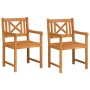 Sillas de jardín 2 pcs 56x56x90 cm madera maciza de acacia von , Gartenstühle - Ref: Foro24-4105523, Preis: 165,59 €, Rabatt: %