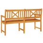 Banco de Jardín 150x55.5x90 cm Madera Acacia Sólida | Foro24.es | Tu tienda online para hogar, jardín y más Foro24.es