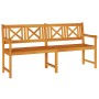 Banco de jardín 180x56x90 cm Madera maciza de acacia by , garden benches - Ref: Foro24-4105526, Price: 176,66 €, Discount: %