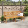 Banco de jardín 180x56x90 cm Madera maciza de acacia by , garden benches - Ref: Foro24-4105526, Price: 176,66 €, Discount: %