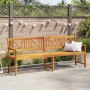Banco de Jardín 220x56x90 cm Madera Maciza de Acacia von , Gartenbänke - Ref: Foro24-4105527, Preis: 205,83 €, Rabatt: %
