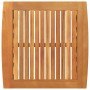 Mesita de Jardín Marrón 45x45x50 cm Madera maciza de Acacia von , Gartenstühle - Ref: Foro24-4106451, Preis: 47,57 €, Rabatt: %