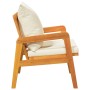 Sillas de Jardín 2 pcs 59.5x65x71.5 cm Madera Maciza de Acacia by , Outdoor sofas - Ref: Foro24-4106455, Price: 176,70 €, Dis...