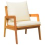 Conjunto de Bistro de 3 Piezas con Cojines de Madera Sólida de Acacia von , Outdoor-Sofas - Ref: Foro24-4106456, Preis: 209,5...
