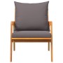 Sillas de Jardín 2 pcs 59.5x65x71.5 cm Madera Maciza de Acacia by , Outdoor sofas - Ref: Foro24-4106459, Price: 177,02 €, Dis...