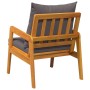 Sillas de Jardín 2 pcs 59.5x65x71.5 cm Madera Maciza de Acacia by , Outdoor sofas - Ref: Foro24-4106459, Price: 177,02 €, Dis...