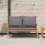 Banco de Jardín con Cojines 115x65x71 cm Madera Acacia Maciza by , Outdoor sofas - Ref: Foro24-4106461, Price: 154,75 €, Disc...