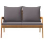 Banco de Jardín con Cojines 115x65x71 cm Madera Acacia Maciza by , Outdoor sofas - Ref: Foro24-4106461, Price: 154,75 €, Disc...