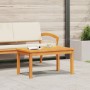 Mesa de café 75x40x38 cm Madera maciza de Acacia by , Outdoor sofas - Ref: Foro24-4106463, Price: 50,71 €, Discount: %