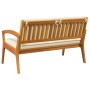 Banco de Jardín con Cojines 115x70x72 cm Madera maciza de Acacia de , Sofás de exterior - Ref: Foro24-4106467, Precio: 142,72 €