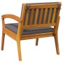 Sillas de jardín 2 pcs 59,5x70,5x72,5 cm Madera maciza de Acacia by , Outdoor sofas - Ref: Foro24-4106469, Price: 173,30 €, D...