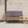 Banco de jardín  con cojines 115x70x72 cm de madera sólida de acacia | Foro24.es | Tu tienda online para hogar, jardín y más Foro24.es