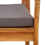 Banco de jardín  con cojines 115x70x72 cm de madera sólida de acacia | Foro24.es | Tu tienda online para hogar, jardín y más Foro24.es