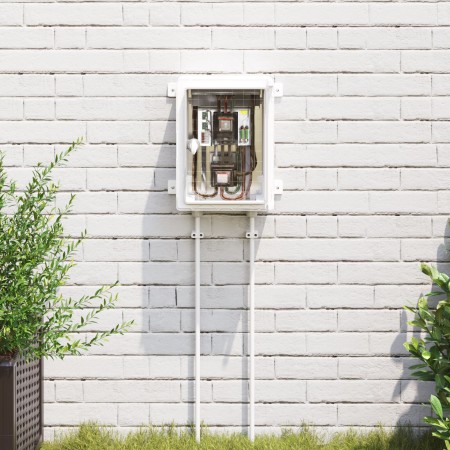 Armario de Control IP65 Impermeable Gris 25x13x33 cm de Plástico ABS by , Conductos y carcasas - Ref: Foro24-4106508, Price: ...