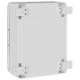 Armario de Control IP65 Impermeable Gris 25x13x33 cm de Plástico ABS by , Conductos y carcasas - Ref: Foro24-4106508, Price: ...
