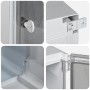 Armario de Control IP65 Impermeable Gris 25x13x33 cm de Plástico ABS by , Conductos y carcasas - Ref: Foro24-4106508, Price: ...
