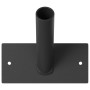 Soporte para banderas  para 1 bandera montado en pared de acero negro | Foro24.es | Tu tienda online para hogar, jardín y más Foro24.es