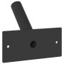 Soporte para banderas  para 1 bandera montado en pared de acero negro | Foro24.es | Tu tienda online para hogar, jardín y más Foro24.es